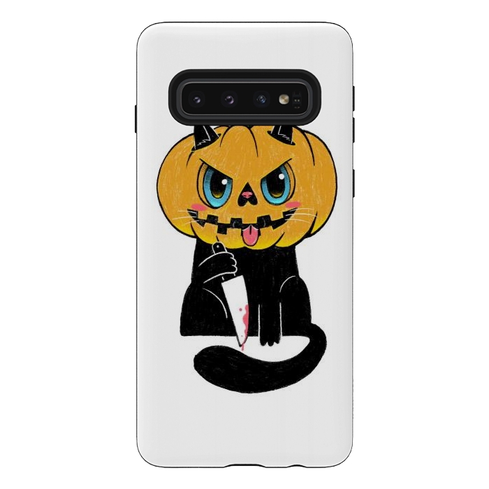 Galaxy S10 StrongFit Purrkin by Afif Quilimo