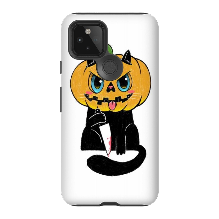 Pixel 5 StrongFit Purrkin by Afif Quilimo