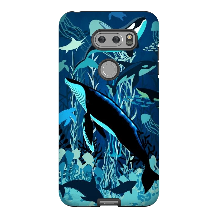 V30 StrongFit Sealife Blue Shades Dream Underwater Scenery by BluedarkArt