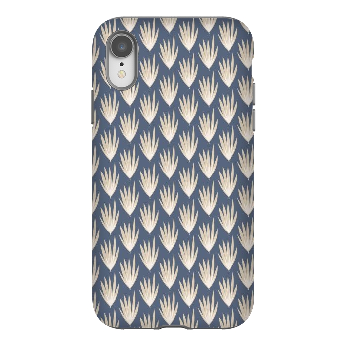 iPhone Xr StrongFit Palm leaf pattern by Nina Leth