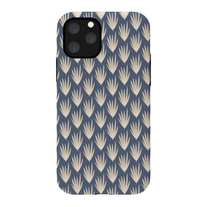 iPhone 11 Pro StrongFit Palm leaf pattern by Nina Leth