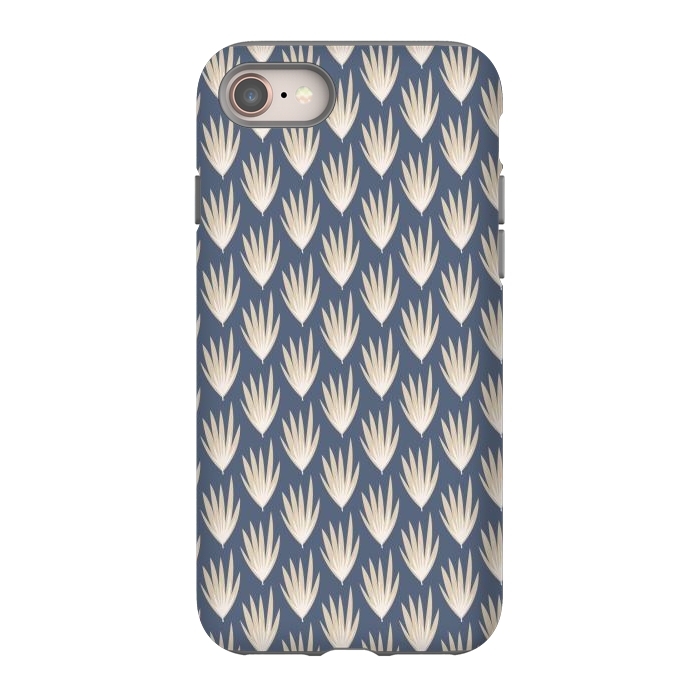 iPhone SE StrongFit Palm leaf pattern by Nina Leth