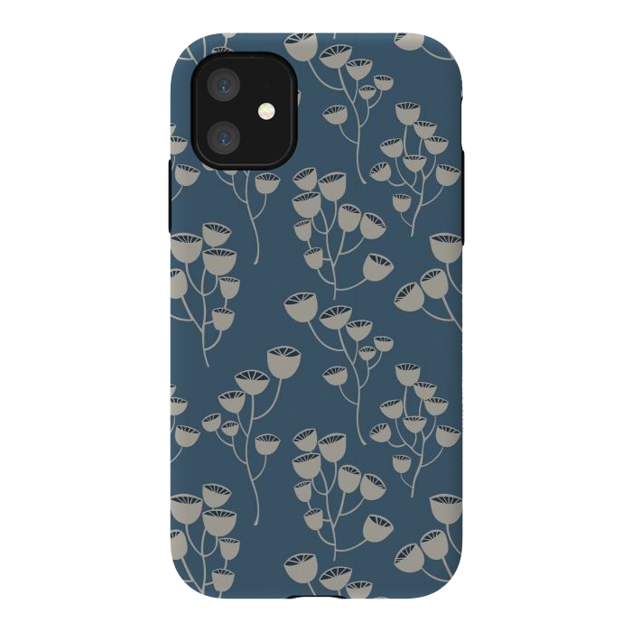 iPhone 11 StrongFit Moody sunflower by Nina Leth