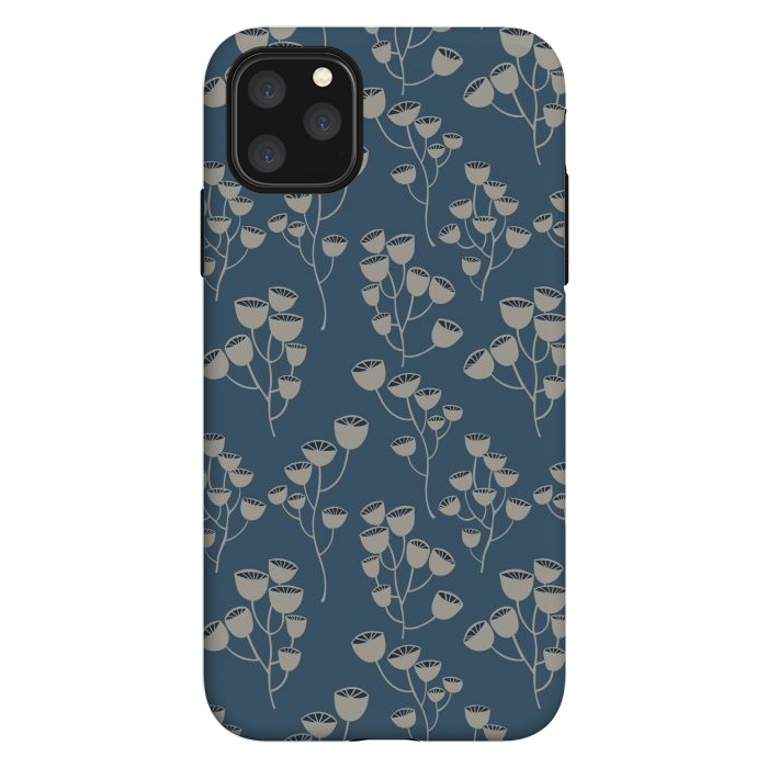 iPhone 11 Pro Max StrongFit Moody sunflower by Nina Leth