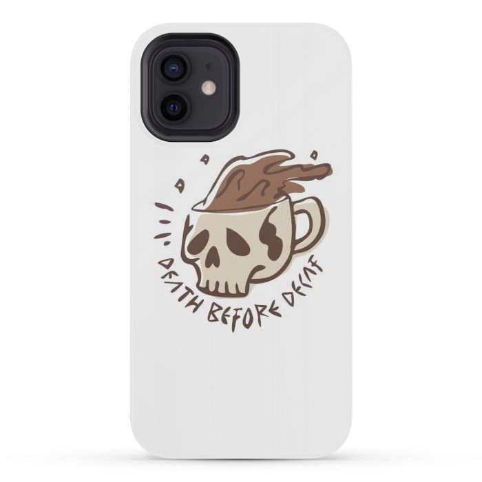 iPhone 12 mini StrongFit Death Before Decaf 4 by Afif Quilimo