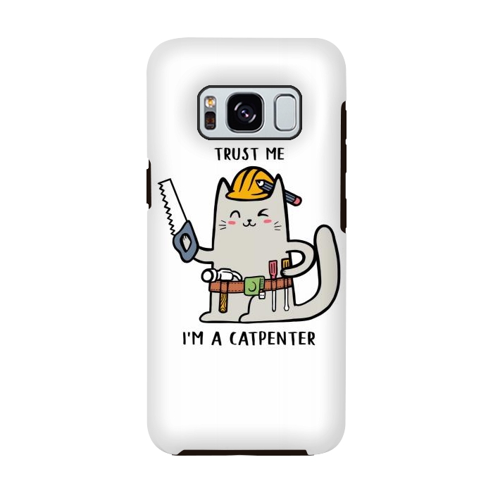 Galaxy S8 StrongFit Trust me i'm Catpenter by Afif Quilimo