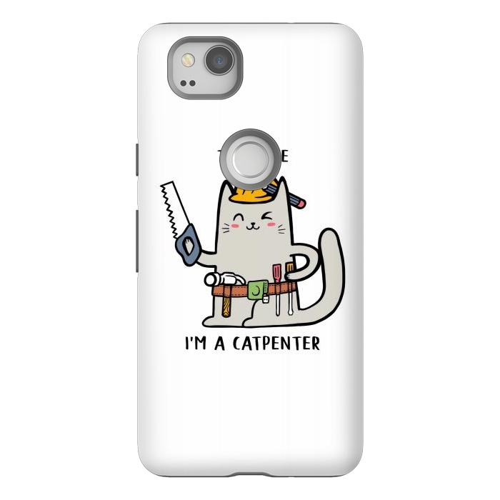 Pixel 2 StrongFit Trust me i'm Catpenter by Afif Quilimo