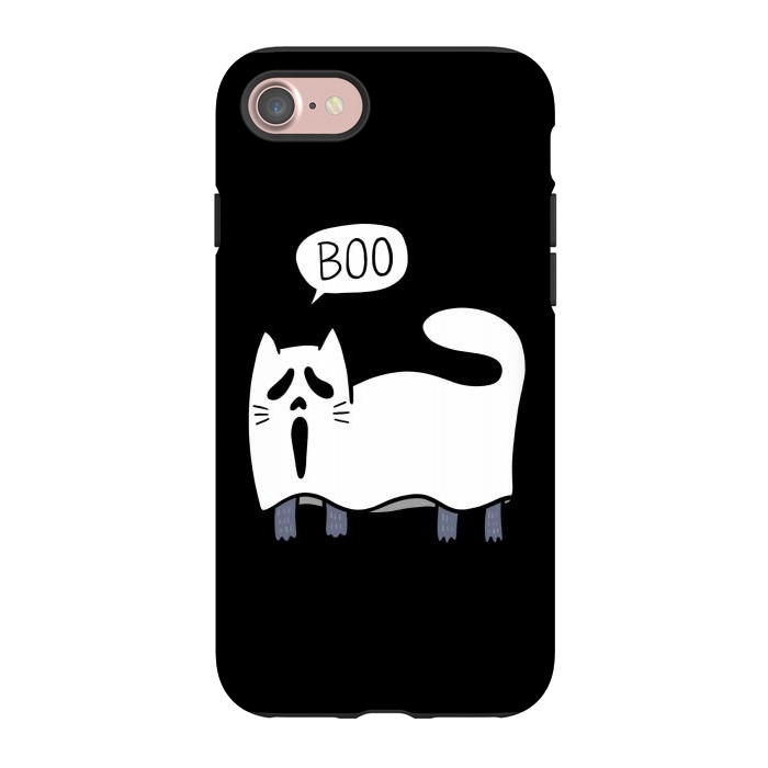 iPhone 7 StrongFit Ghost Cat by Afif Quilimo
