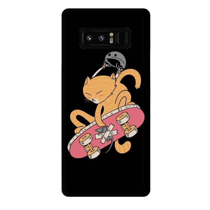 Galaxy Note 8 StrongFit Scateboarder by Afif Quilimo