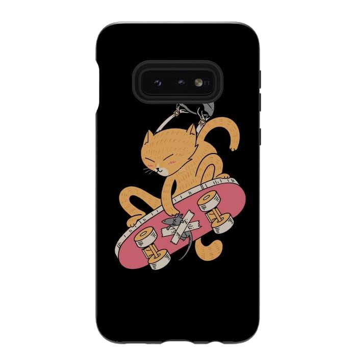 Galaxy S10e StrongFit Scateboarder by Afif Quilimo
