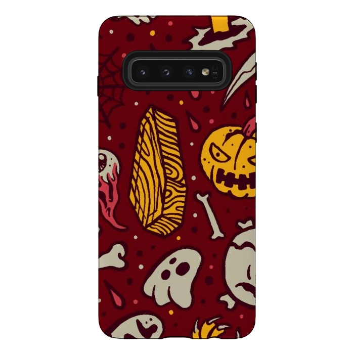 Galaxy S10 StrongFit Horror Pattern 1 by Afif Quilimo