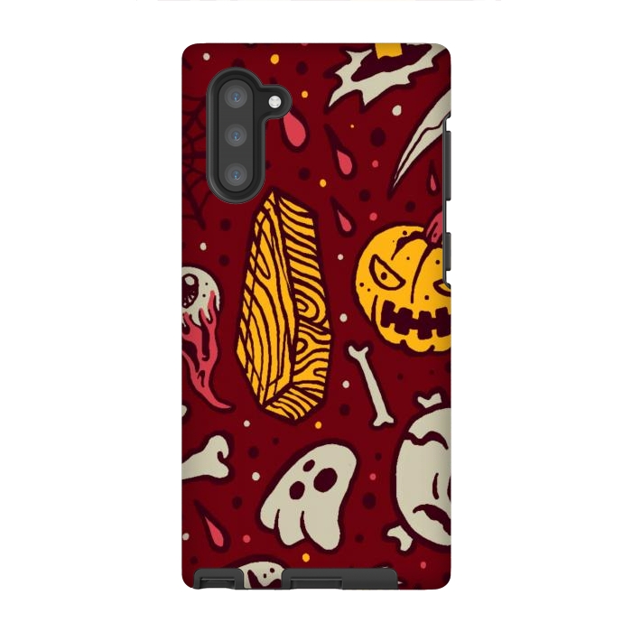 Galaxy Note 10 StrongFit Horror Pattern 1 by Afif Quilimo
