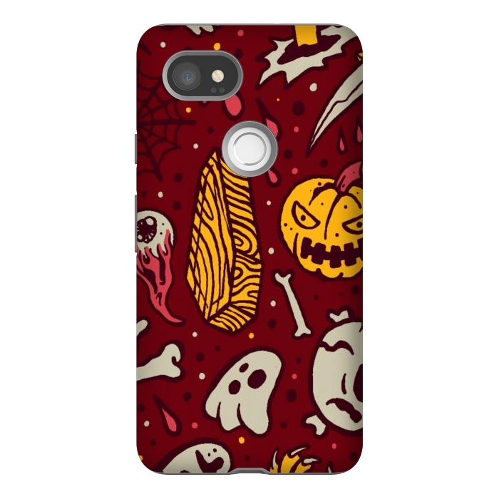 Pixel 2XL StrongFit Horror Pattern 1 by Afif Quilimo