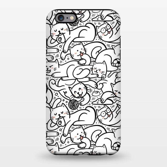 iPhone 6/6s plus StrongFit Cats 3 by Afif Quilimo