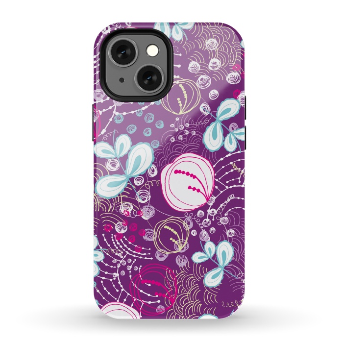 iPhone 13 mini StrongFit Bold Oriental by Rachael Taylor