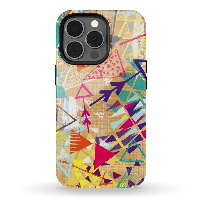 iPhone 13 pro StrongFit Tribal Arrows by Rachael Taylor