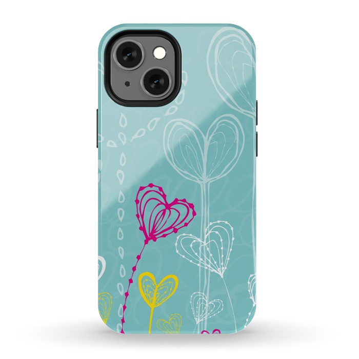 iPhone 13 mini StrongFit Love Garden by MaJoBV