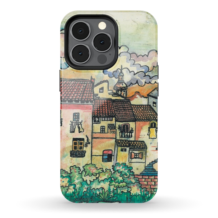 iPhone 13 pro StrongFit A Spanish Village by Julia Grifol