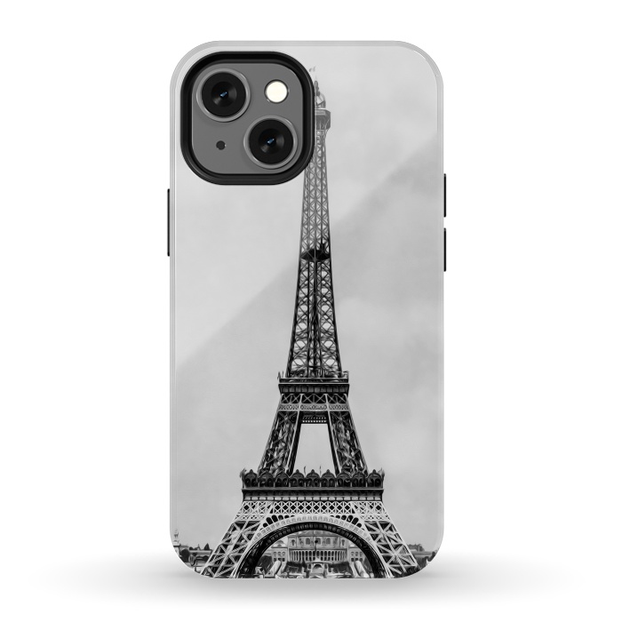 iPhone 13 mini StrongFit Tour Eiffel Retro by Bruce Stanfield