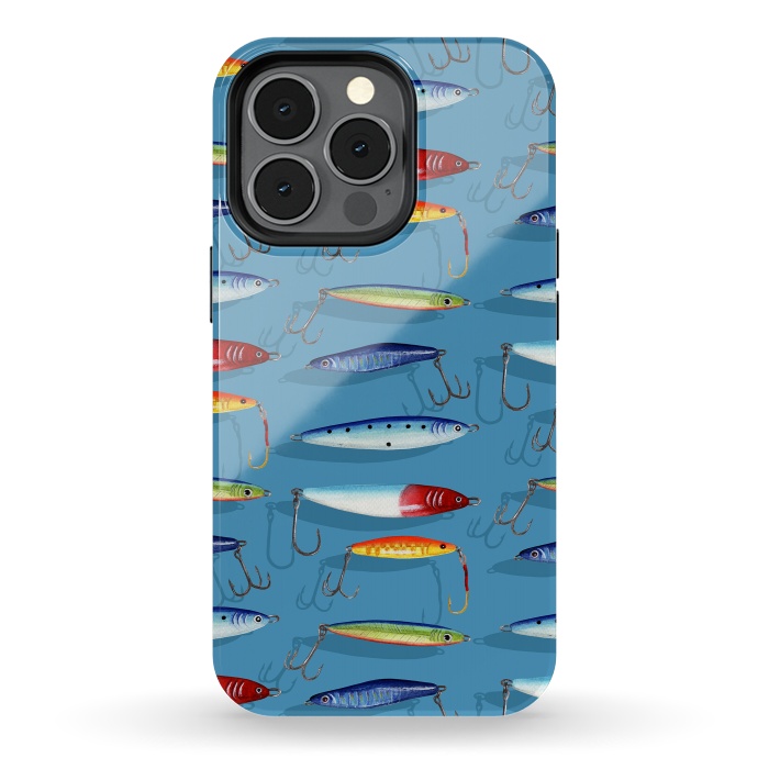 iPhone 13 pro StrongFit Casting Jigs by Trinity Mitchell Art
