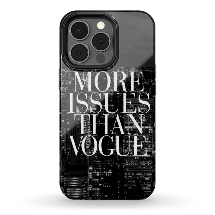 iPhone 13 pro StrongFit Siphone vogue issues nyc skyline by Rex lambo