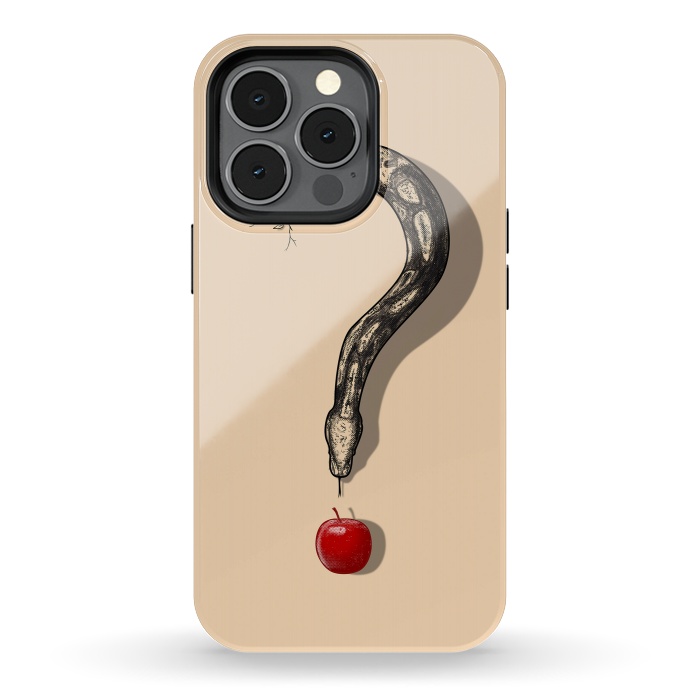 iPhone 13 pro StrongFit Curious Temptation by Nicebleed