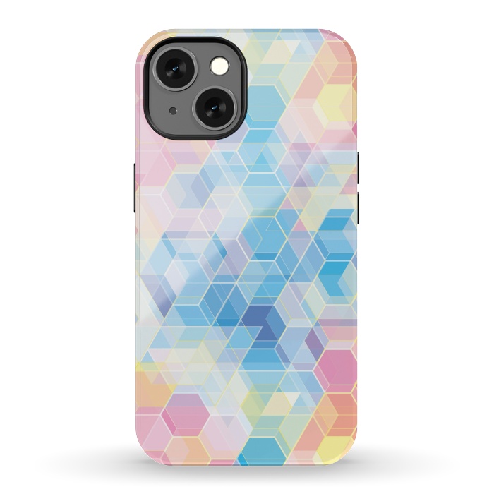 iPhone 13 StrongFit Hexagons by M.O.K.
