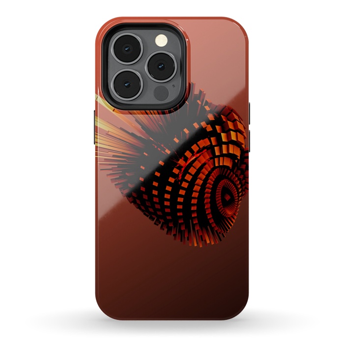 iPhone 13 pro StrongFit Your Bronze Cyborg Heart by Adoryanti