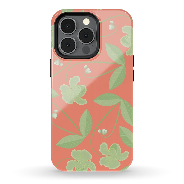 iPhone 13 pro StrongFit Orchid by Leska Hamaty