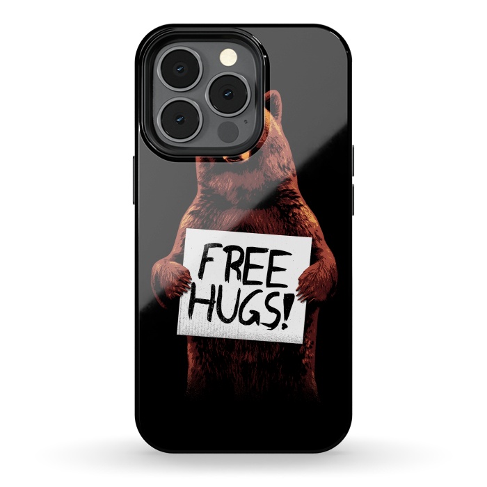 iPhone 13 pro StrongFit Free Hugs by Mitxel Gonzalez