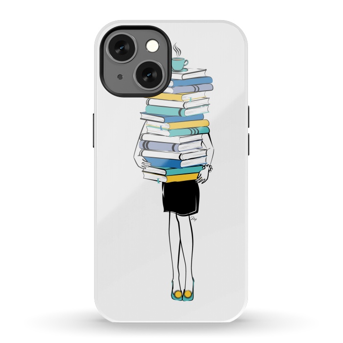 iPhone 13 StrongFit Book Worm by Martina
