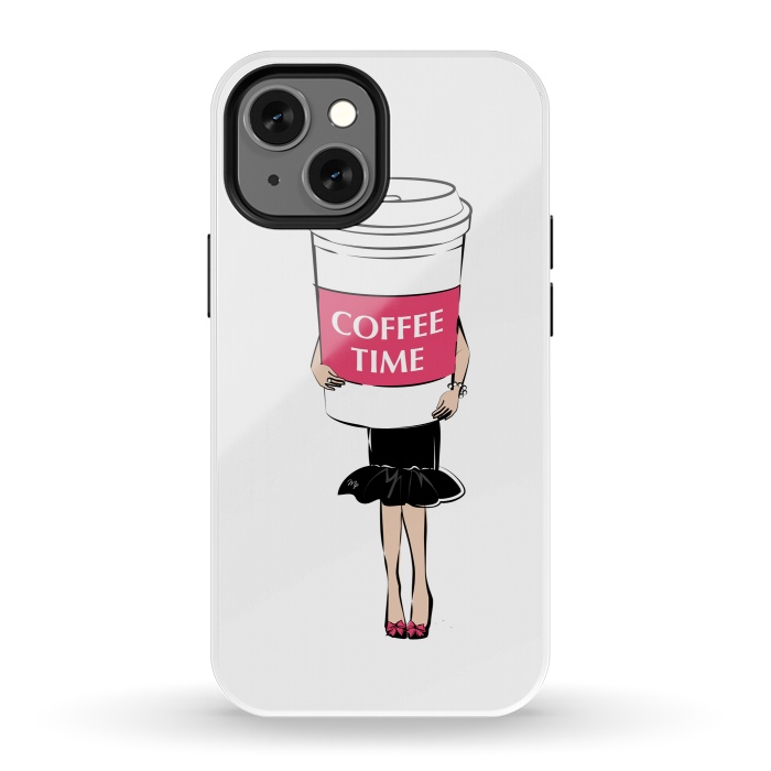iPhone 13 mini StrongFit Coffee Lover by Martina