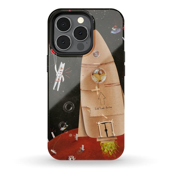 iPhone 13 pro StrongFit Where do The Martians Come From by Alejandro Orjuela
