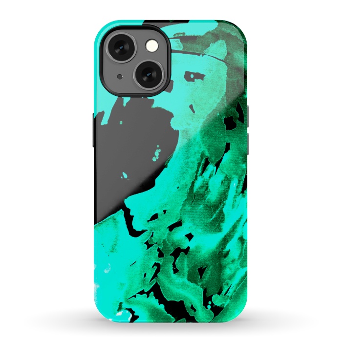 iPhone 13 StrongFit Aqua Wave by ANoelleJay