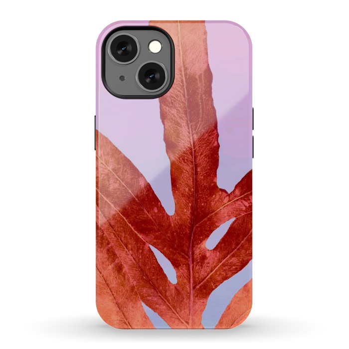 iPhone 13 StrongFit Red Fern Pantone by ANoelleJay