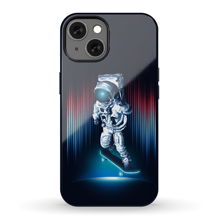 iPhone 13 StrongFit Space Skater by Steven Toang