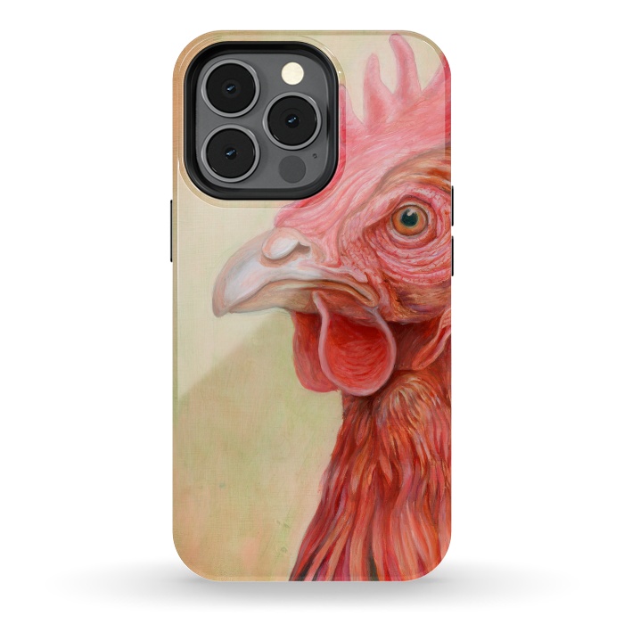 iPhone 13 pro StrongFit Chicken by Brandon Keehner