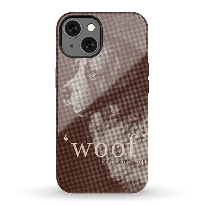 iPhone 13 StrongFit Famous Quote Dog by Florent Bodart