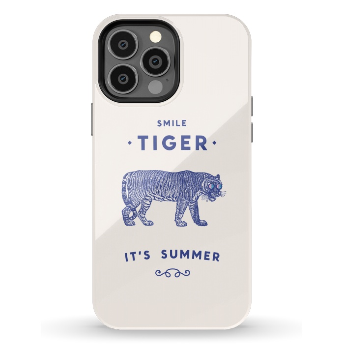 iPhone 13 Pro Max StrongFit Smile Tiger main by Florent Bodart