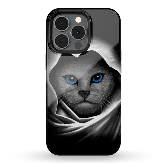 iPhone 13 pro StrongFit Blue Eyes by Tummeow