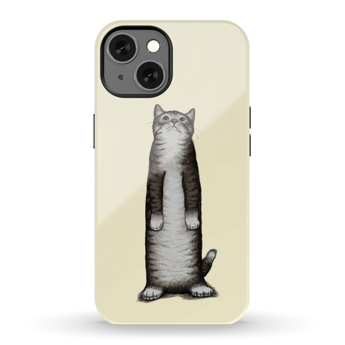iPhone 13 StrongFit Look Cat by Tummeow