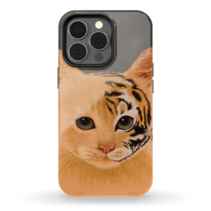 iPhone 13 pro StrongFit Tiger by Tummeow