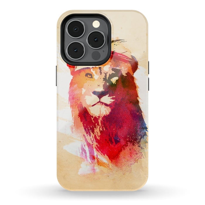 iPhone 13 pro StrongFit Gym Lion by Róbert Farkas
