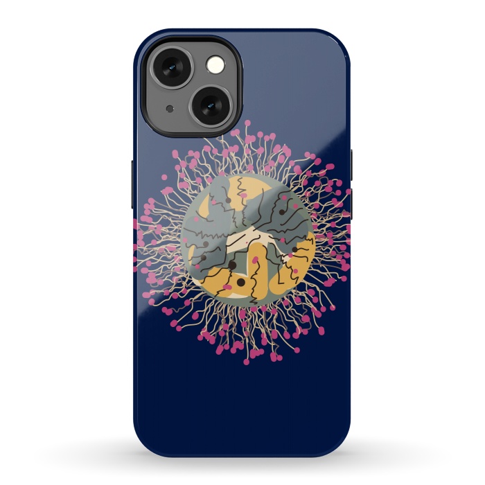 iPhone 13 StrongFit Meduse-fleur by Parag K
