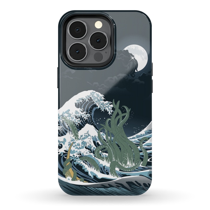 iPhone 13 pro StrongFit The Wave off R'lyeh  by Samiel Art