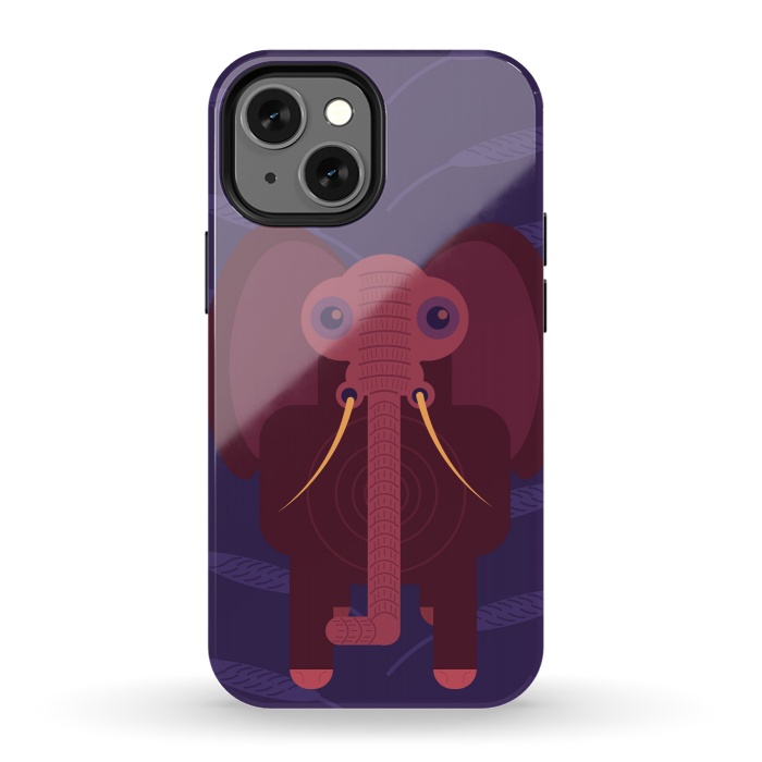 iPhone 13 mini StrongFit Elephant  by Parag K