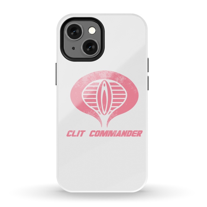 iPhone 13 mini StrongFit Clit Commander by Manos Papatheodorou
