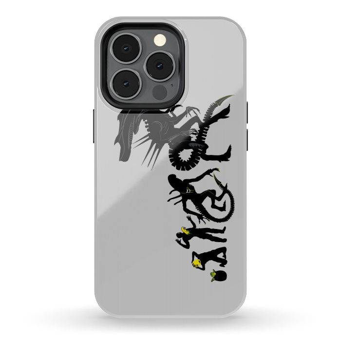 iPhone 13 pro StrongFit Alien Evolution by Samiel Art