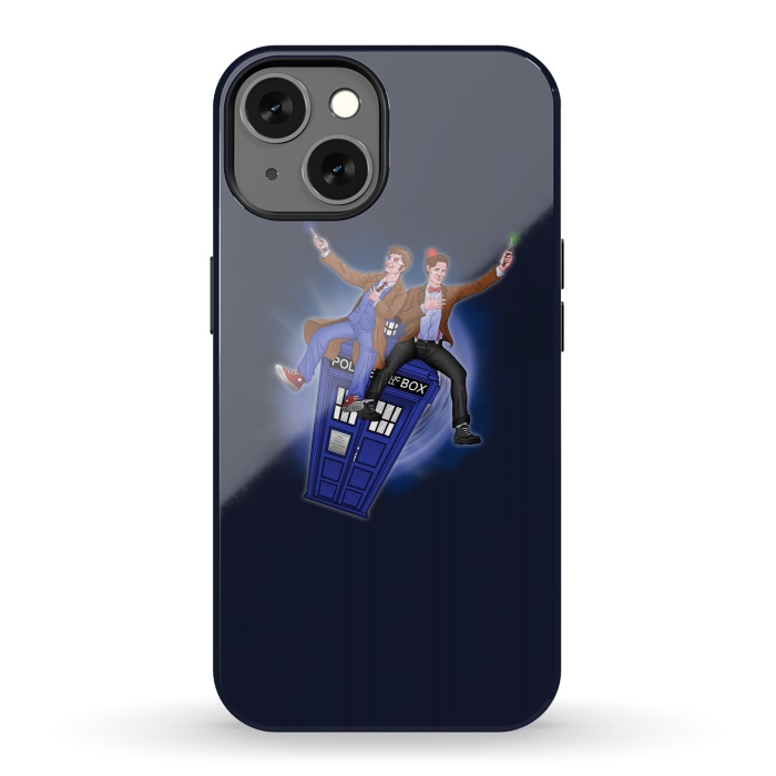 iPhone 13 StrongFit THE DOCTOR'S TIMEY-WIMEY ADVENTURE by SKULLPY