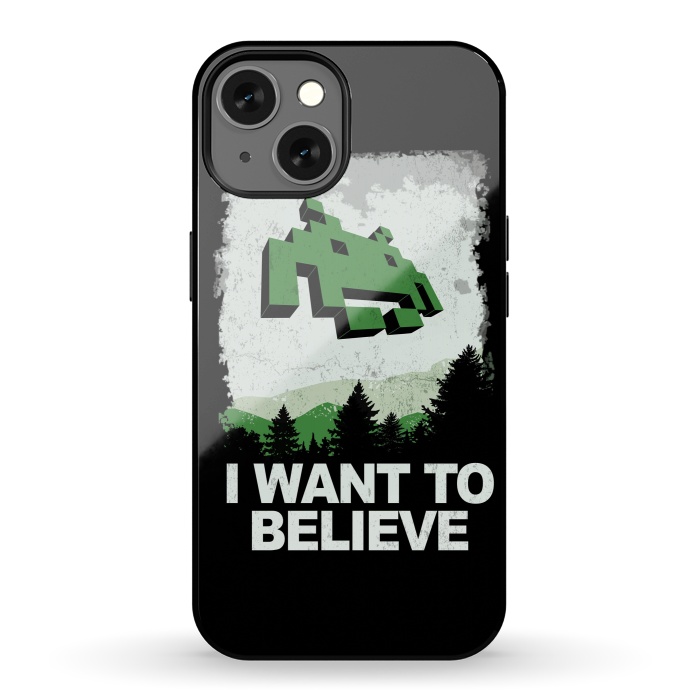 iPhone 13 StrongFit I WANT TO BELIEVE by SKULLPY
